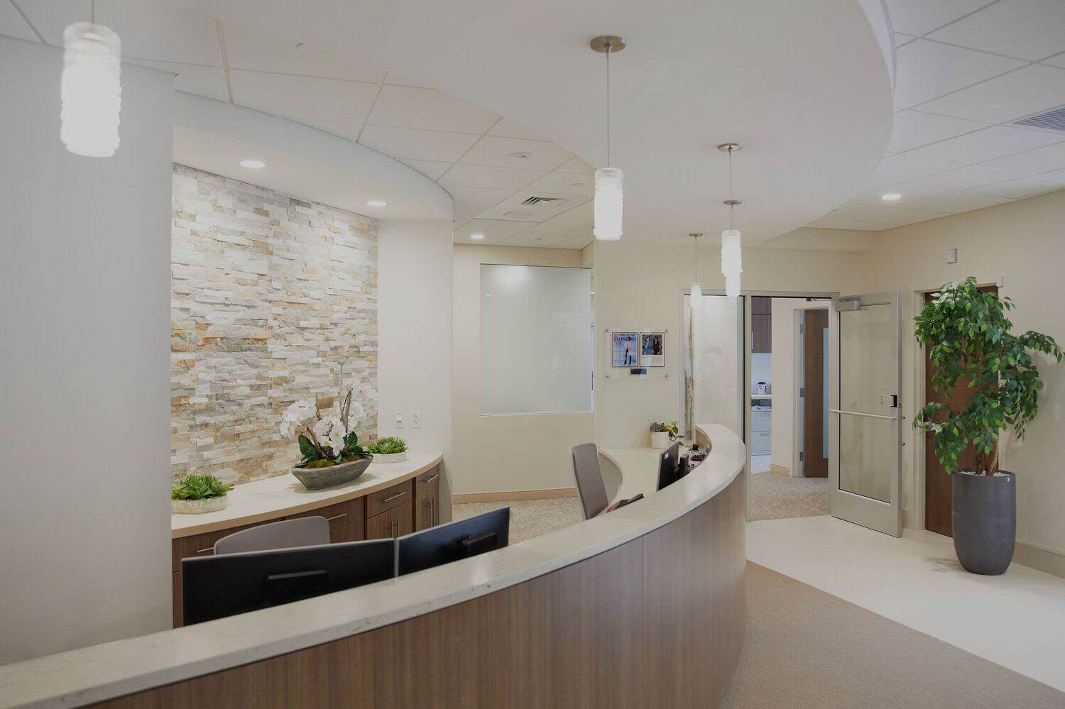 The Wave Concierge reception desk