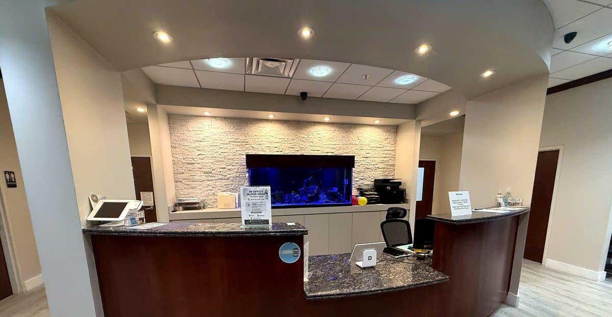 Welcome desk at Wave Concierge