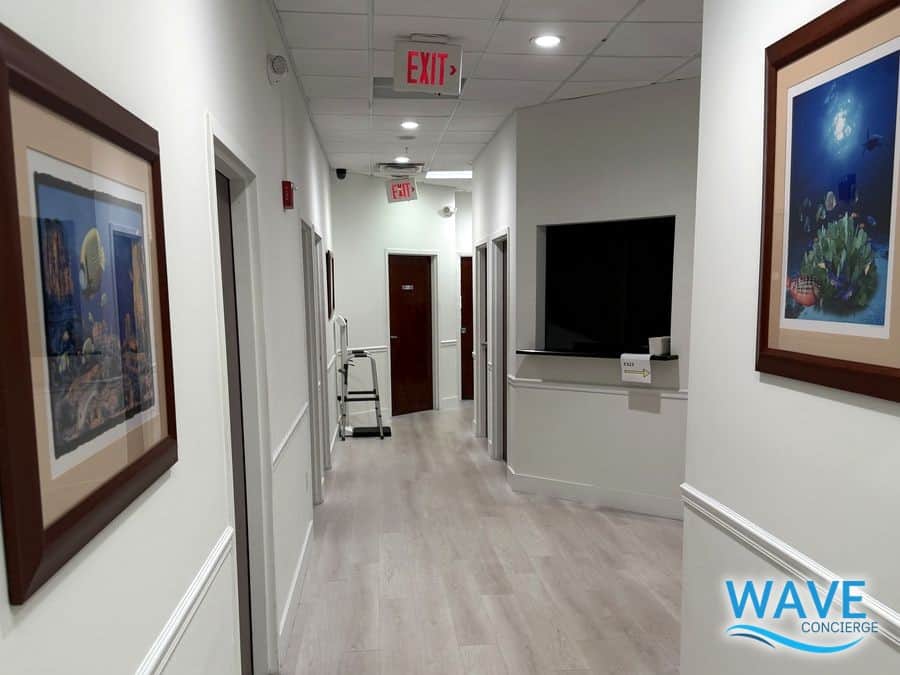 Hallway at Wave Concierge in Boynton Beach